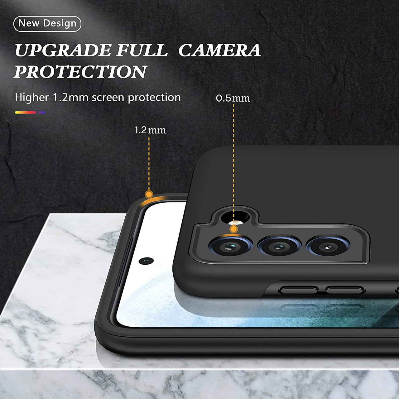Coque hybride magnétique invisible pour Samsung Galaxy S22 Plus Coque hybride magnétique invisible pour Samsung Galaxy S22 Plus